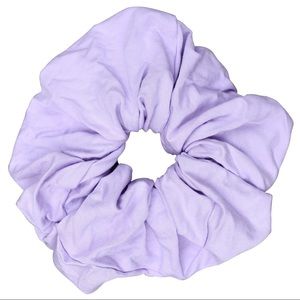 Oversized scrunchie - solid lavender purple